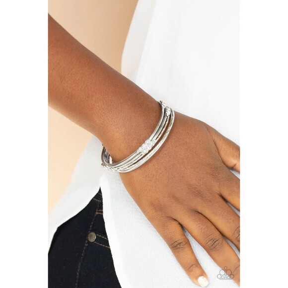 Stackable Sparkle White Bracelet (6) - Picture 1 of 2